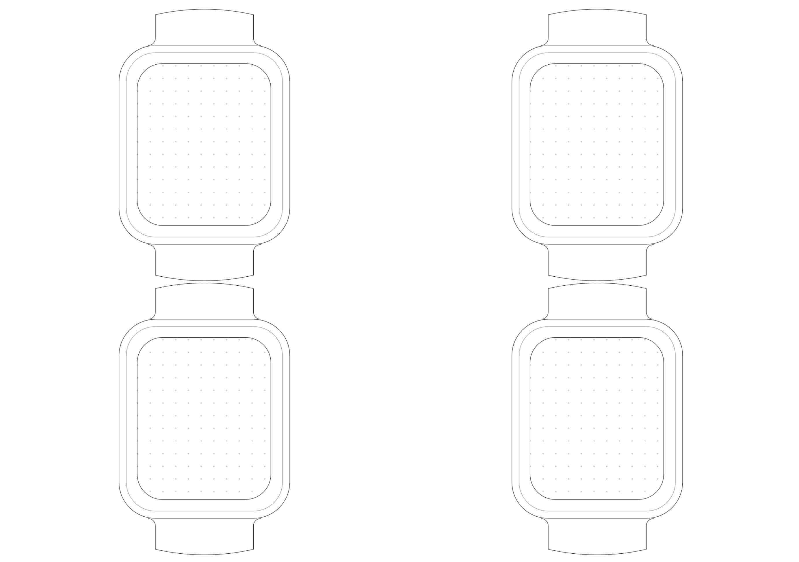 Printable mockup sheet